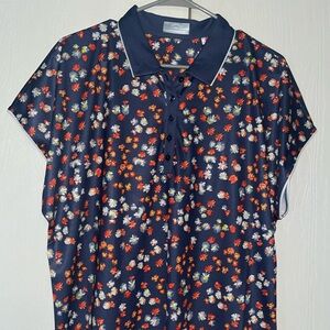 Callaway Floral Golf Polo